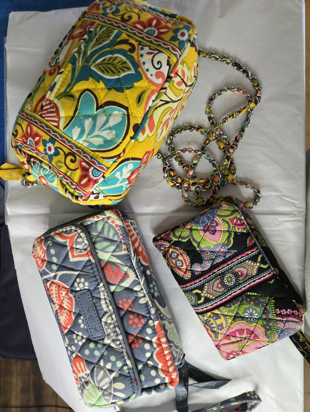 Vera Bradley 3-Piece Bundle | Sun Valley, Canyon & Symphony in Hue